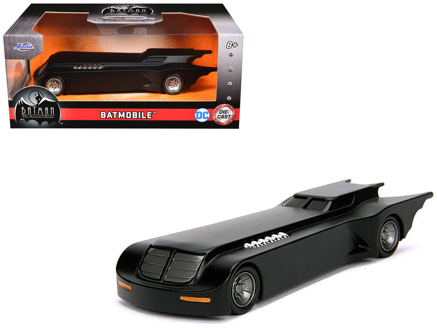 Batmobile "The Animated Series" DC Comics Series Diecast Model Car
