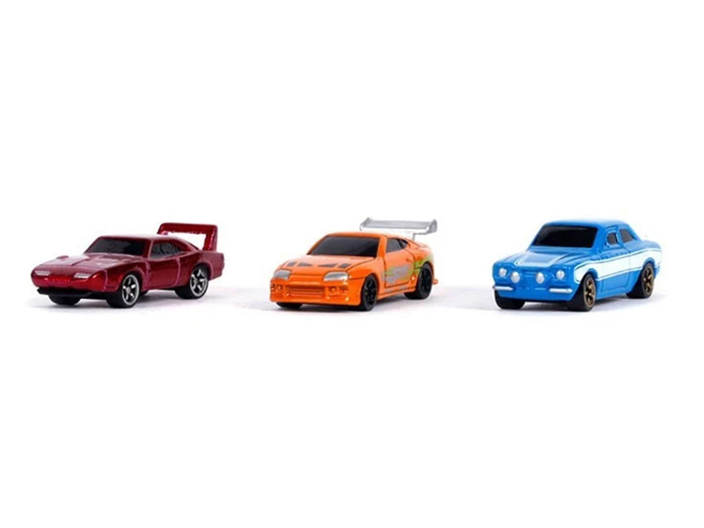 "Fast & Furious 25th Anniversary" 3 piece Set #2 "Nano Hollywood Rides" Diecast Model Cars