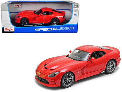 2013 Dodge Viper GTS SRT Red 1/18 Diecast  Model Car