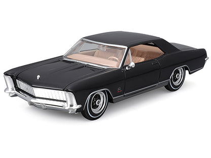1965 Buick Riviera Gran Sport Black Metallic "Special Edition" Series 1/26 Diecast Model Car