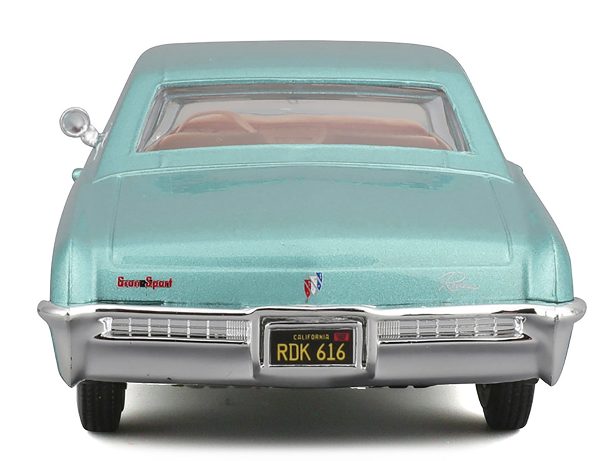 1965 Buick Riviera Gran Sport Light Blue Metallic "Special Edition" Series 1/26 Diecast Model Car