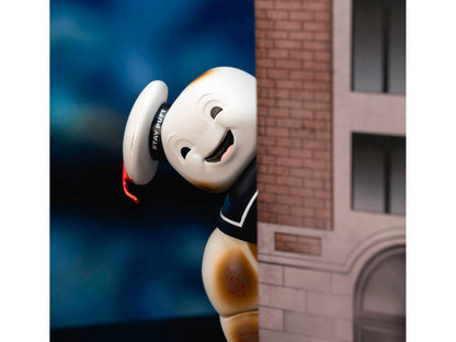 "Ghostbusters" 6" Stay Puft Marshmallow Man Figure with Nano Ecto-1 Car Diorama Set "Ghostbusters" (1984) Movie "Next Level" Series Model