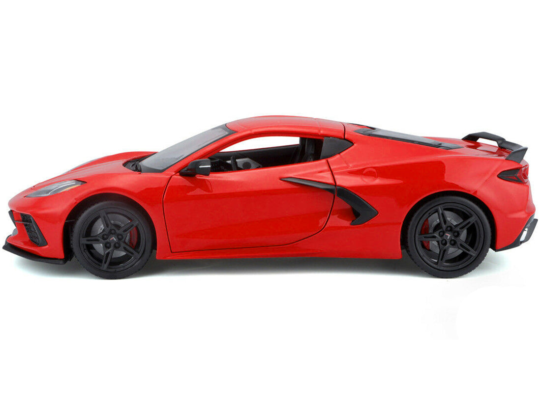 2020 Chevrolet Corvette Stingray C8 Red 1/18 Diecast Model Car