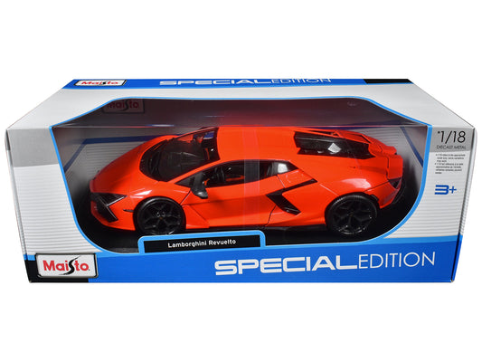 Lamborghini Revuelto Orange "Special Edition" Series 1/18 Diecast Model Car