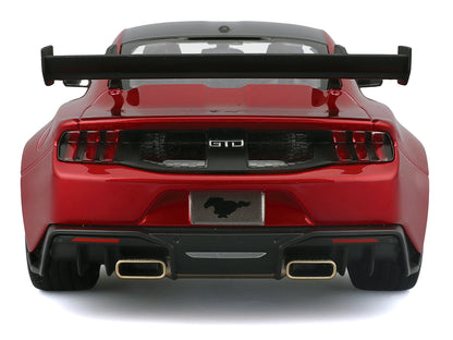 2025 Ford Mustang GTD Red Metallic with Black Top "Special Edition" Series 1/18 Diecast Model Car