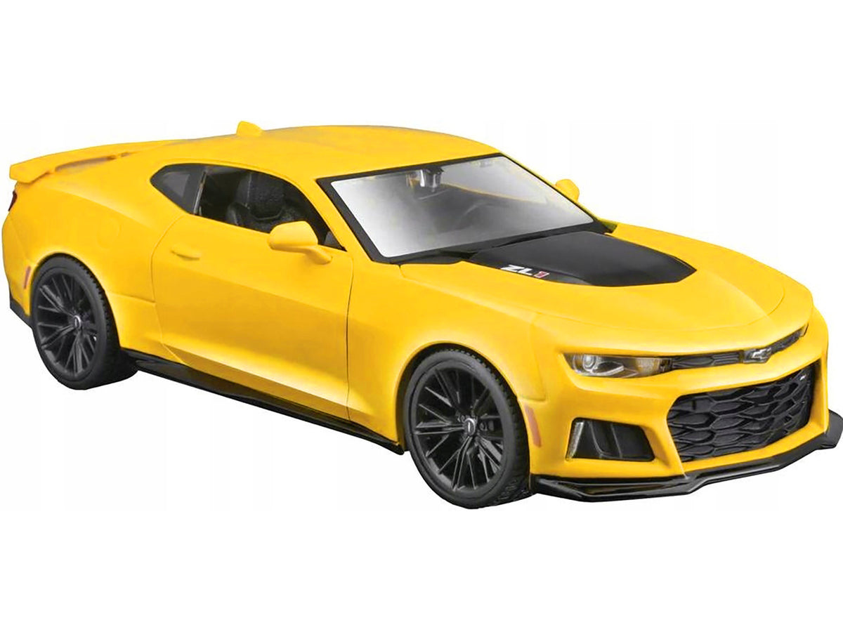 2017 Chevrolet Camaro ZL1 Yellow Metallic "Special Edition" 1/24 Diecast Model Car