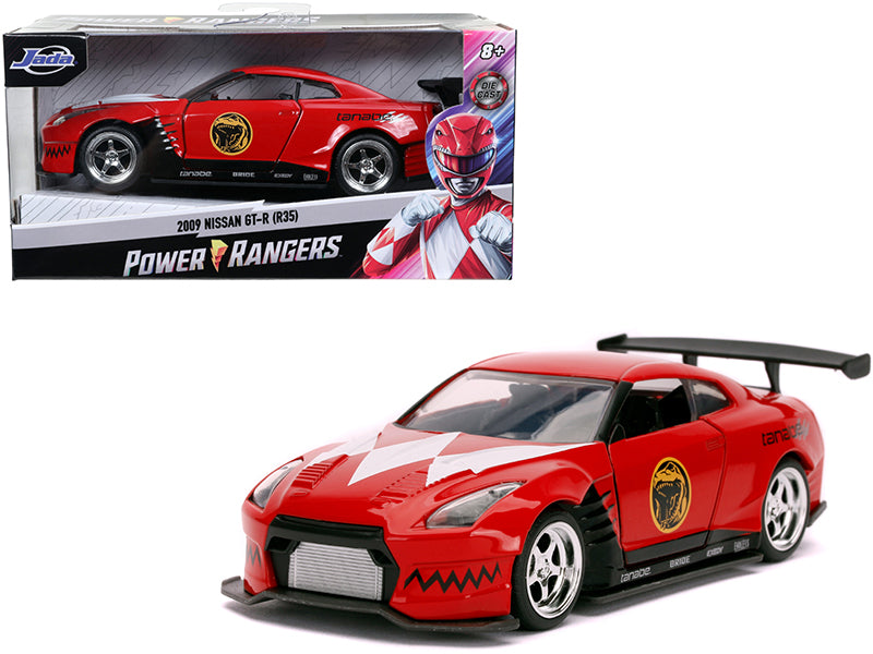 2009 Nissan GT-R (R35) Red Red Ranger's "Power Rangers" 1/32 Diecast Model Car