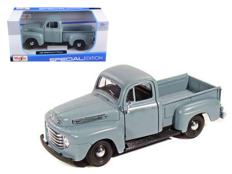 1948 Ford F-1 Pickup Truck Gray 1/25 Diecast Model