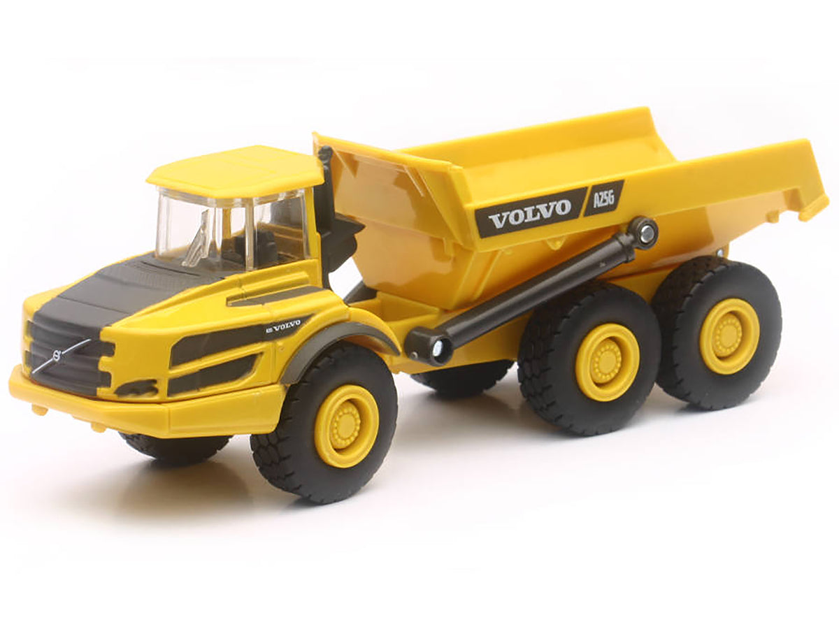 Volvo A25G Dump Truck Yellow Diecast Model