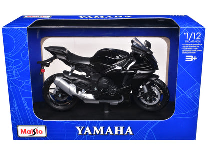 Yamaha YZF-R1 Black 1/12 Diecast Motorcycle Model