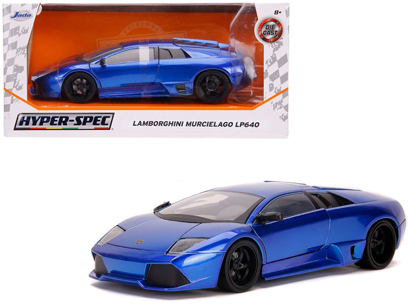 Lamborghini Murcielago LP640 Candy Blue "Hyper-Spec" 1/24 Diecast Model Car