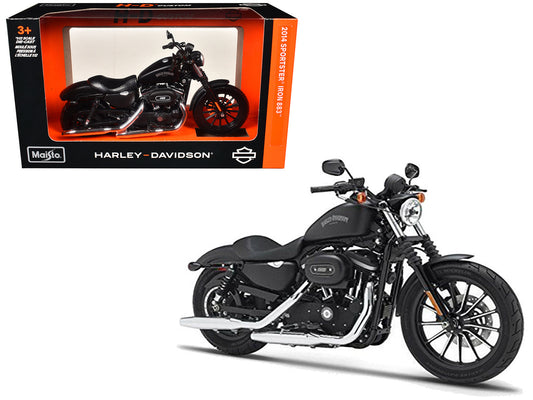 2014 Harley Davidson Sportster Iron 883 1/12 Diecast Motorcycle Model