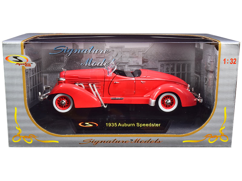 1935 Auburn Speedster Coral Red 1/32 Diecast Model Car