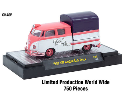 "Auto-Thentics" 6 piece Set Release 99 IN DISPLAY CASES Limited Edition 1/64 Diecast Model Cars