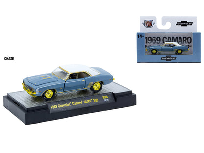 "Auto Meets" Set of 6 Cars IN DISPLAY CASES Release 96 Limited Edition 1/64 Diecast Model Cars