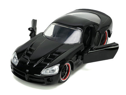 Letty's Dodge Viper SRT 10 Black "Furious 7" (2015) Movie "Fast & Furious" Series 1/32 Diecast Model Car