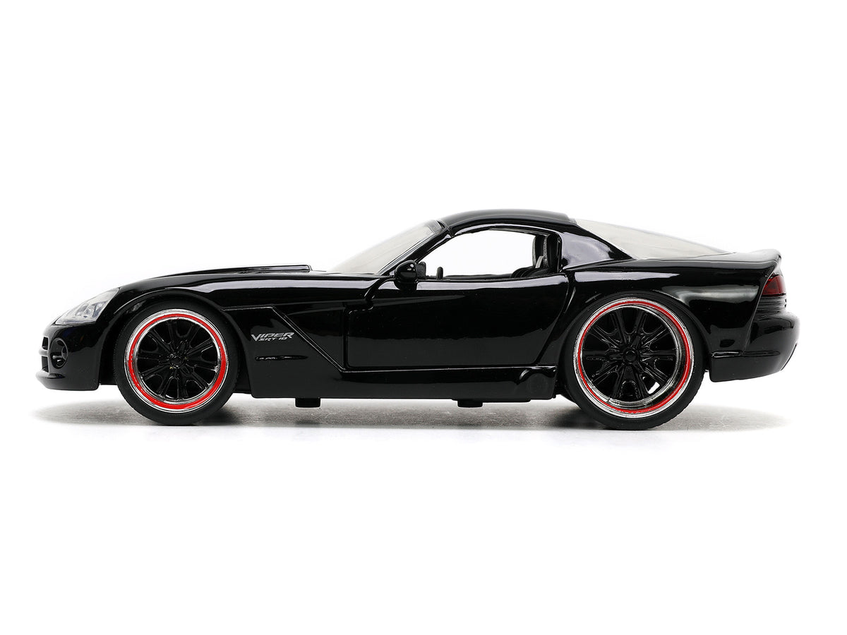 Letty's Dodge Viper SRT 10 Black "Furious 7" (2015) Movie "Fast & Furious" Series 1/32 Diecast Model Car