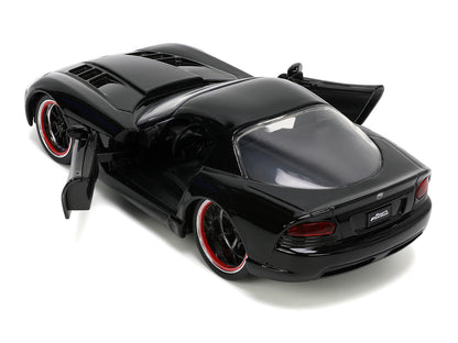 Letty's Dodge Viper SRT 10 Black "Furious 7" (2015) Movie "Fast & Furious" Series 1/32 Diecast Model Car
