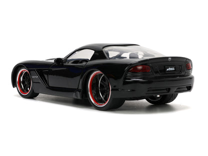 Letty's Dodge Viper SRT 10 Black "Furious 7" (2015) Movie "Fast & Furious" Series 1/32 Diecast Model Car