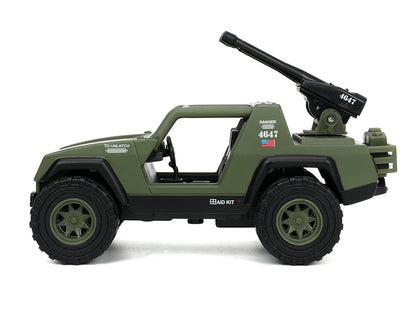 V.A.M.P. Olive Green "G.I. Joe" "Hollywood Rides" Series 1/32 Diecast Car Model