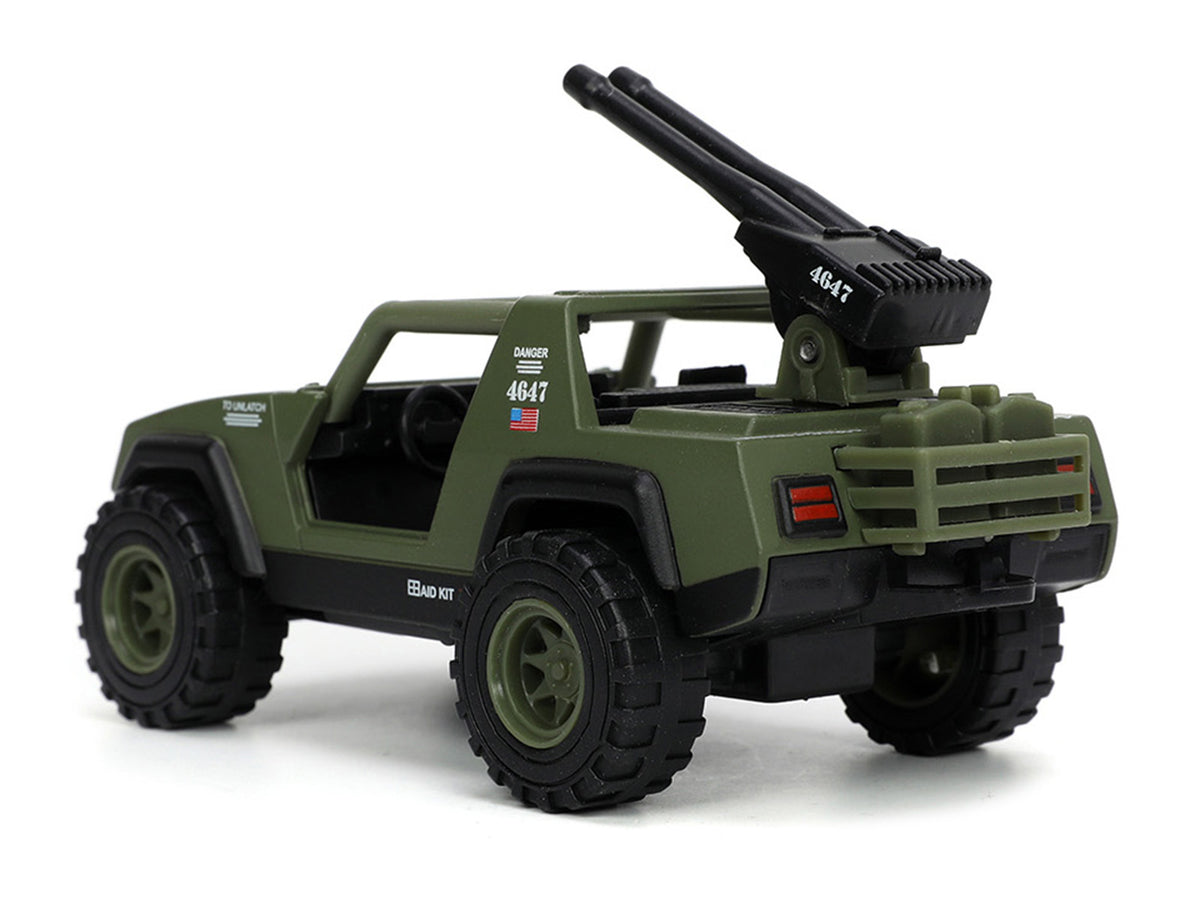 V.A.M.P. Olive Green "G.I. Joe" "Hollywood Rides" Series 1/32 Diecast Car Model