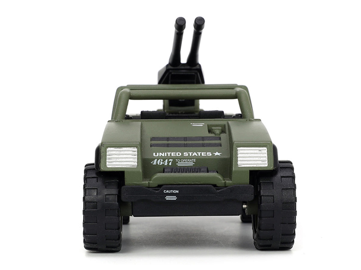 V.A.M.P. Olive Green "G.I. Joe" "Hollywood Rides" Series 1/32 Diecast Car Model