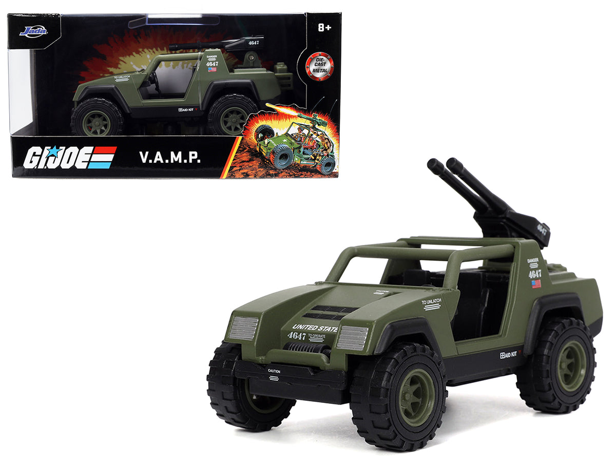 V.A.M.P. Olive Green "G.I. Joe" "Hollywood Rides" Series 1/32 Diecast Car Model