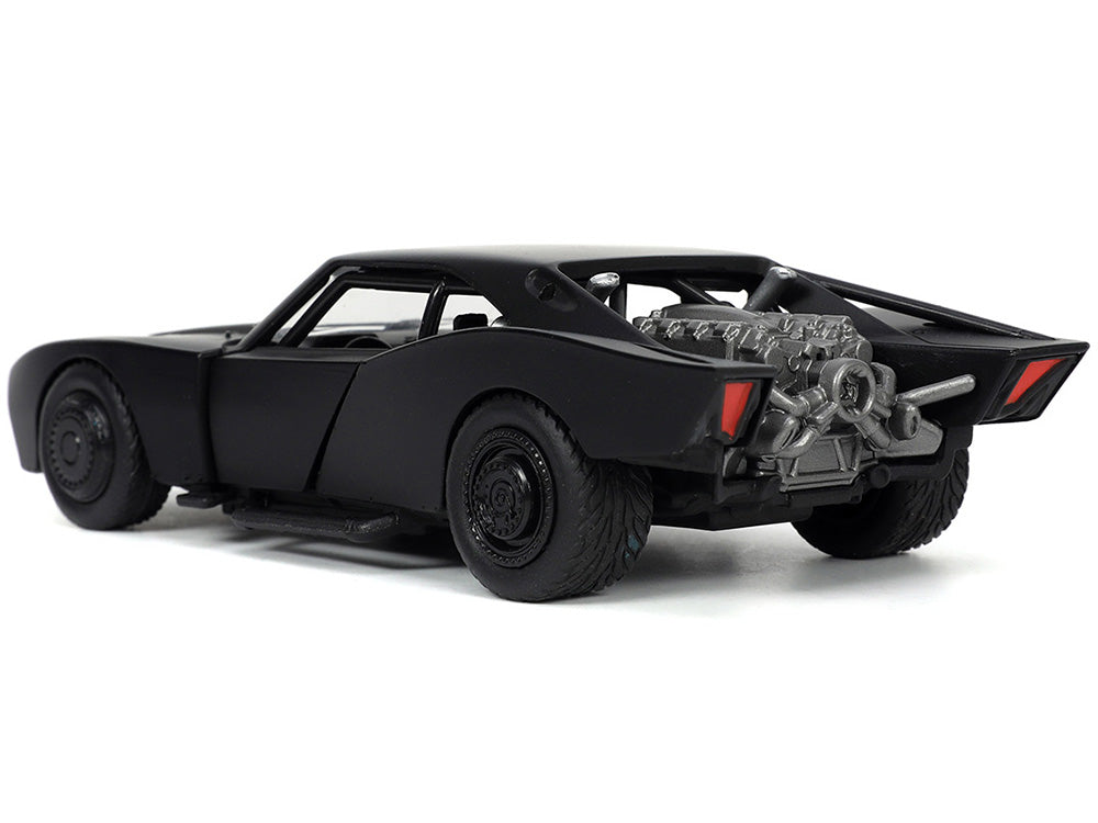 Batmobile Black "The Batman" (2022) Movie "Hollywood Rides" Series 1/32 Diecast Model Car