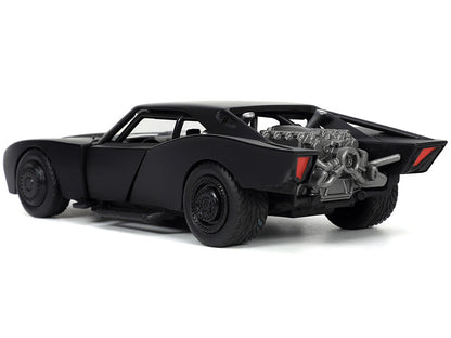 Batmobile Black "The Batman" (2022) Movie "Hollywood Rides" Series 1/32 Diecast Model Car