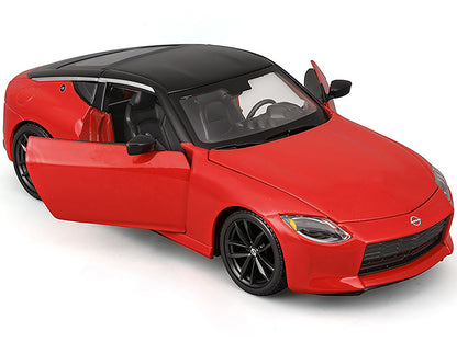 2023 Nissan Z Red with Black Top "Special Edition" Series 1/24 Diecast Model Car
