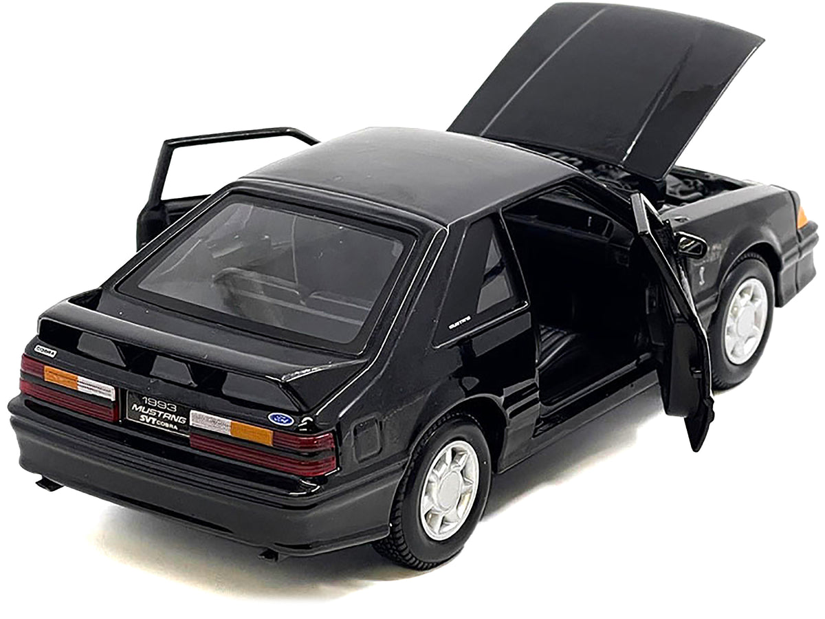 1993 Ford Mustang SVT Cobra Black "Special Edition" Series 1/24 Diecast Model Car