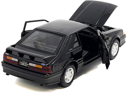 1993 Ford Mustang SVT Cobra Black "Special Edition" Series 1/24 Diecast Model Car