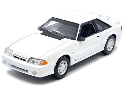 1993 Ford Mustang SVT Cobra White "Special Edition" Series 1/24 Diecast Model Car