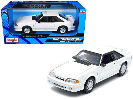 1993 Ford Mustang SVT Cobra White "Special Edition" Series 1/24 Diecast Model Car