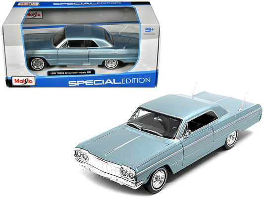 1964 Chevrolet Impala SS Blue Metallic "Special Edition" Series 1/26 Diecast Model Car