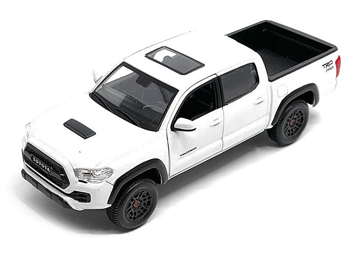 2023 Toyota Tacoma TRD PRO Pickup Truck White with Sunroof "Special Edition" Series 1/27 Diecast Model Car