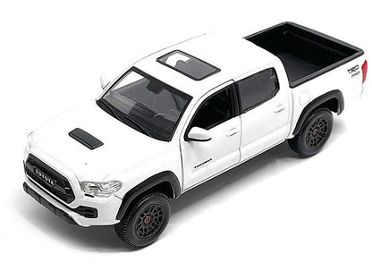 2023 Toyota Tacoma TRD PRO Pickup Truck White with Sunroof "Special Edition" Series 1/27 Diecast Model Car