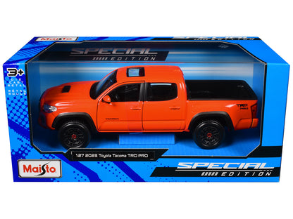 2023 Toyota Tacoma TRD PRO Pickup Truck Solar Octane Orange with Sunroof "Special Edition" Series 1/27 Diecast Model Car