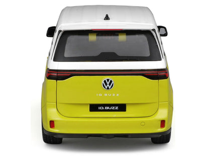 2023 Volkswagen ID. Buzz Van Yellow and White "Special Edition" Series 1/24 Diecast Model Car