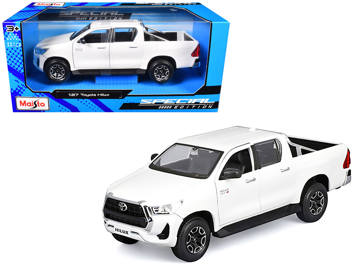 Toyota Hilux Pickup Truck White "Special Edition" Series 1/27 Diecast Model Car