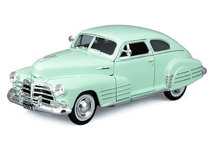 1948 Chevrolet Fleetline Aerosedan Light Green "Special Edition" Series 1/25 Diecast Model Car