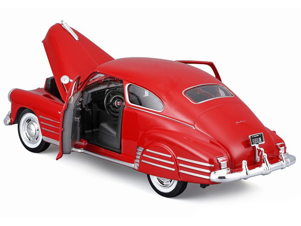 1948 Chevrolet Fleetline Aerosedan Red "Special Edition" Series 1/25 Diecast Model Car