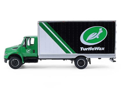 2013 International Durastar Box Van "Turtle Wax" Green "H.D. Trucks" Series 26 1/64 Diecast Model Car