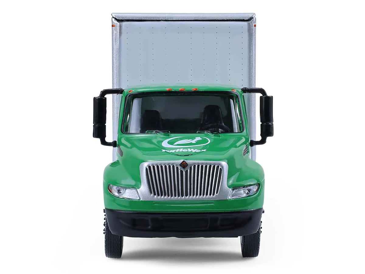 2013 International Durastar Box Van "Turtle Wax" Green "H.D. Trucks" Series 26 1/64 Diecast Model Car