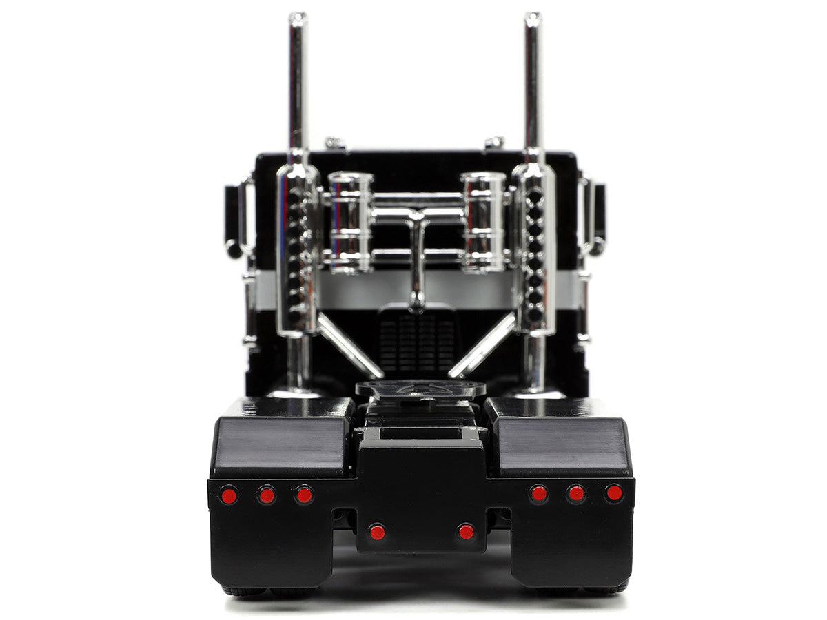 Decepticon Nemesis Prime with Robot on Chassis "Transformers" TV Series "Hollywood Rides" Series 1/24 Diecast Model