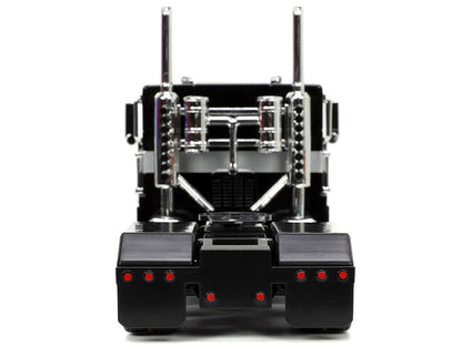 Decepticon Nemesis Prime with Robot on Chassis "Transformers" TV Series "Hollywood Rides" Series 1/24 Diecast Model