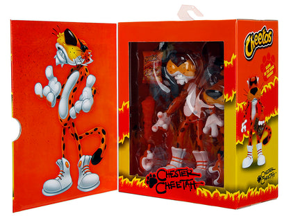 Chester Cheetah 5.5" Glow-in-the-Dark Figure with Accessories and Alternate Head and Hands "Flamin' Hot Cheetos Crunchy" Model