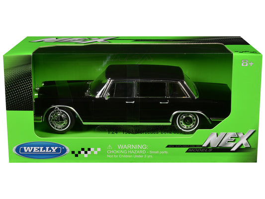 1963 Mercedes-Benz 600 Black "NEX Models" Series 1/24 Diecast Model Car