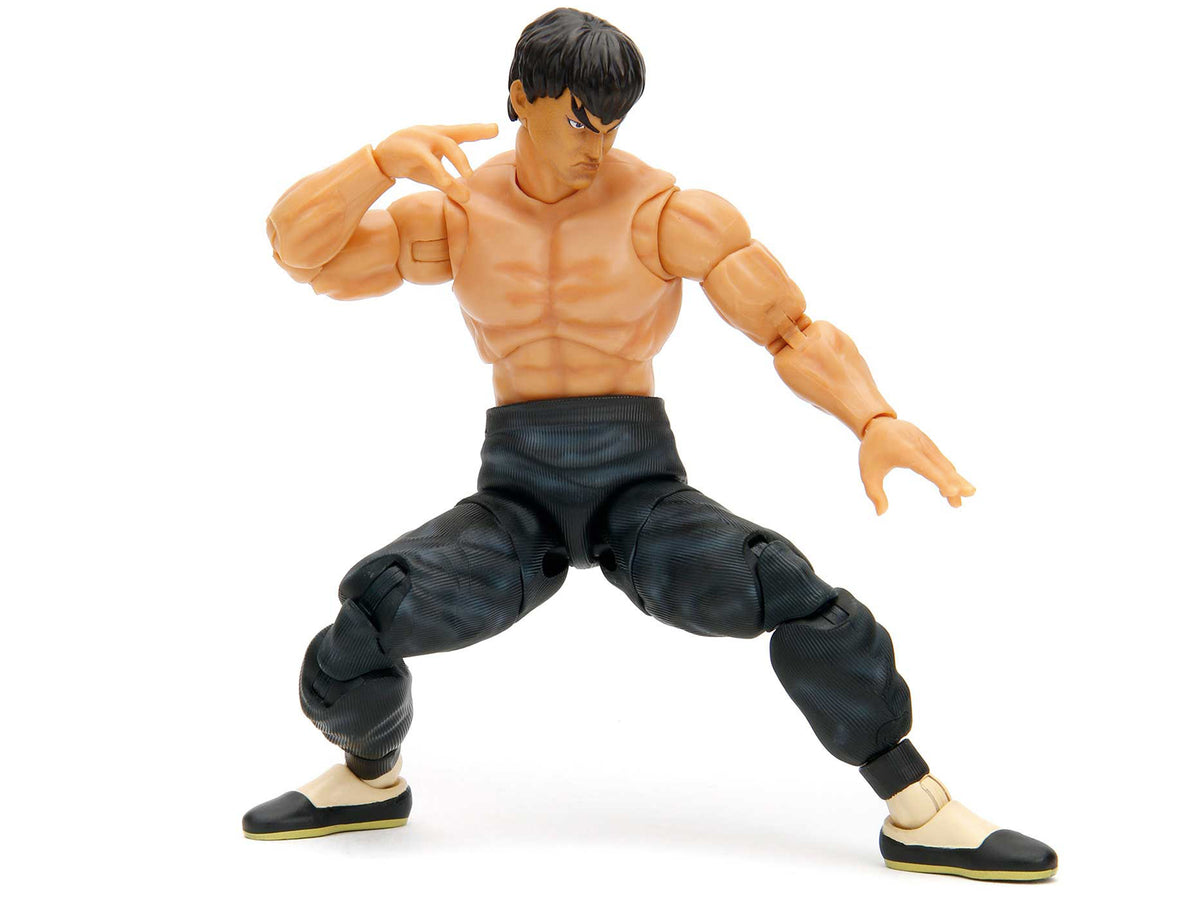 Fei Long 6" Moveable Figure with Accessories and Alternate Head and Hands "Ultra Street Fighter II: The Final Challengers" (2017) Video Game model