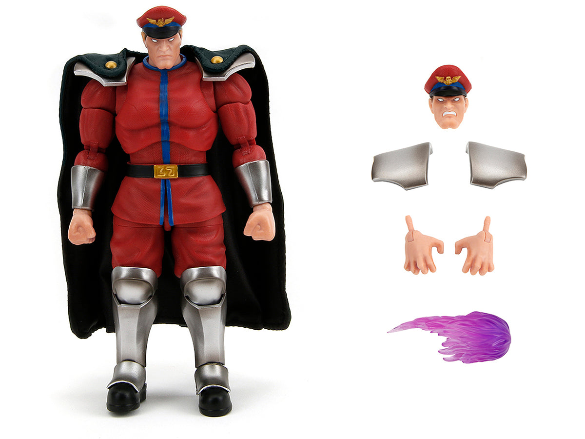 M. Bison 6" Moveable Figure with Accessories and Alternate Head and Hands "Ultra Street Fighter II: The Final Challengers" (2017) Video Game Model